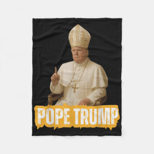 Manta Polar Trump es gracioso, Trump es un retro cristiano en