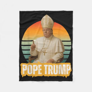 Manta Polar Trump es gracioso, Trump es un retro cristiano en