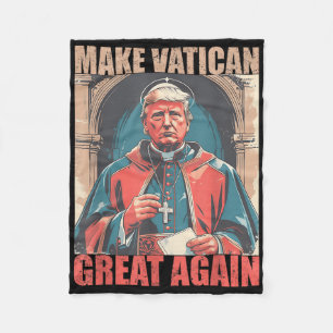 Manta Polar Trump es gracioso, Trump es un retro cristiano en