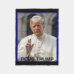 Manta Polar Trump es gracioso, Trump es un retro cristiano en 