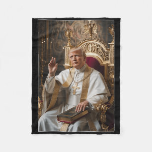 Manta Polar Trump es gracioso, Trump es un retro cristiano en