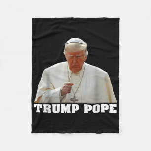 Manta Polar Trump es gracioso, Trump es un retro cristiano en