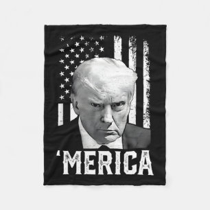 Manta Polar Trump Feliz 4 De Julio Regalos De Bandera Estadoun