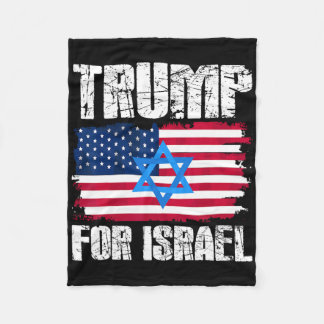 Manta Polar Trump For Israel Republican Jewish Jews Donald Tru