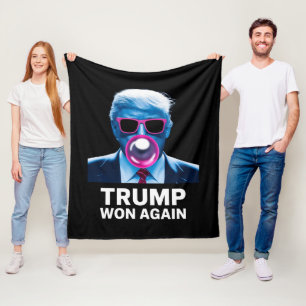 Manta Polar Trump Ganó de Nuevo Elección 2024 Voto Presidente