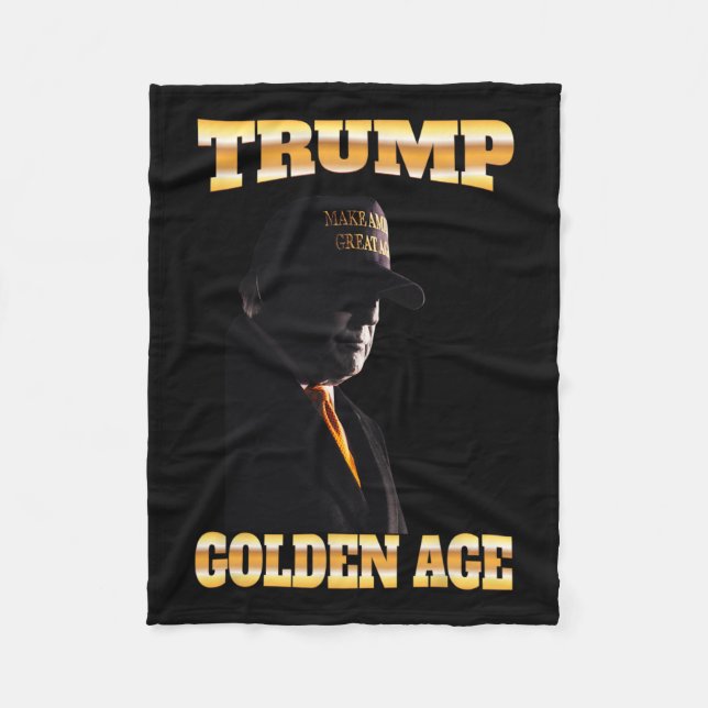 Manta Polar Trump Golden Age Silhouette 45 47 Golden Tie (Anverso)