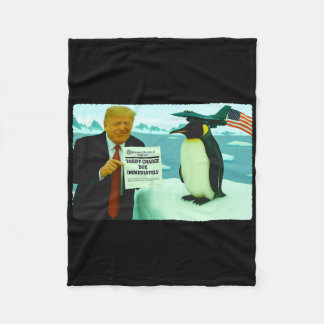 Manta Polar Trump impone arancel a la política irónica del pin