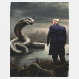 Manta Polar TRUMP LUCHA contra los SNAKES en el SWAMP