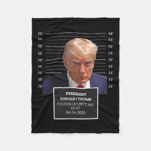 Manta Polar Trump Mug asesinó a Donald J Trump 20