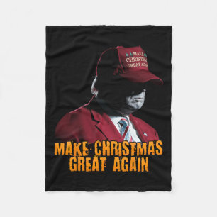 Manta Polar Trump Pajama vuelve a hacer grandes a los Navidade