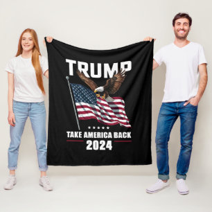 Manta Polar Trump Recuperar Estados Unidos Elección Americana 