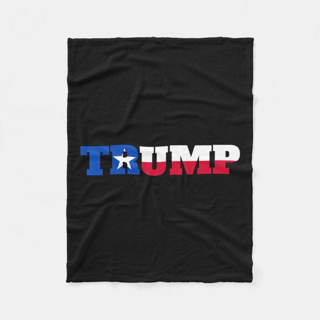 Manta Polar Trump Textos para Trump (Anverso)