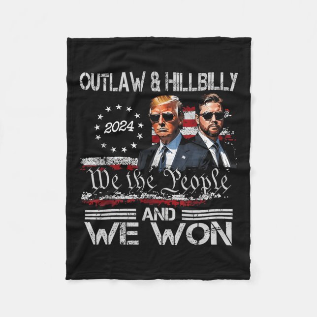 Manta Polar Trump Vance Ganamos Inauguración Día 2025 47 (Anverso)