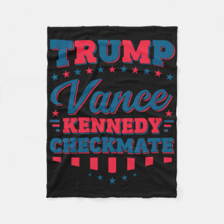Manta Polar Trump Vance Kennedy Jaque Mate 2025 Elección Repub