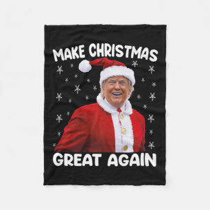 Manta Polar Trump vuelve a hacer grandes a los Navidades