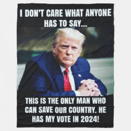 Manta Polar TRUMP y las elecciones