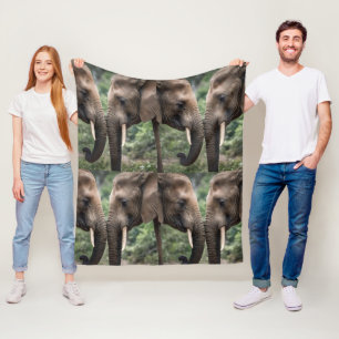 Manta Polar "Trunk to Trunk: A Gentelphant Embrace"