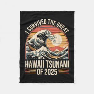 Manta Polar Tsunami Hawaii 2025 Sobreviví a Wave Retro