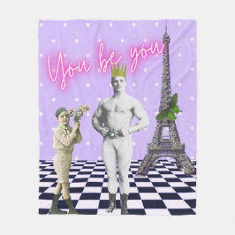 Manta Polar Tú eres tú fortaleciendo el arte pop