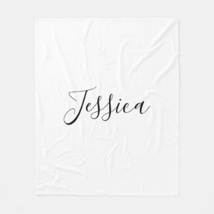 Manta Polar Tu nombre   Guión elegante