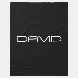 Manta Polar Tu nombre   Texto de Personalizable con estilo Gua