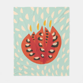 Manta Polar Tulipán abstracto hermoso decorativo