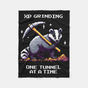 Manta Polar Túnel Dger Estilo Pixel Gamer 