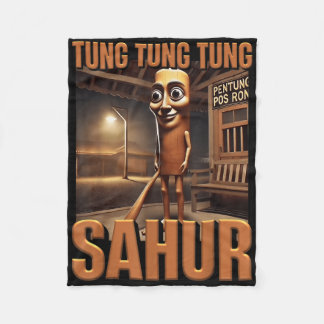 Manta Polar Tung Tung Tung Sahur Ai Monster italiano Brainrot 