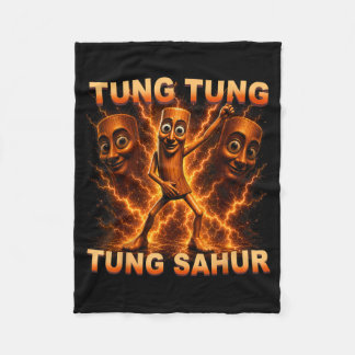 Manta Polar Tung Tung Tung Sahur está llamando meme de baile