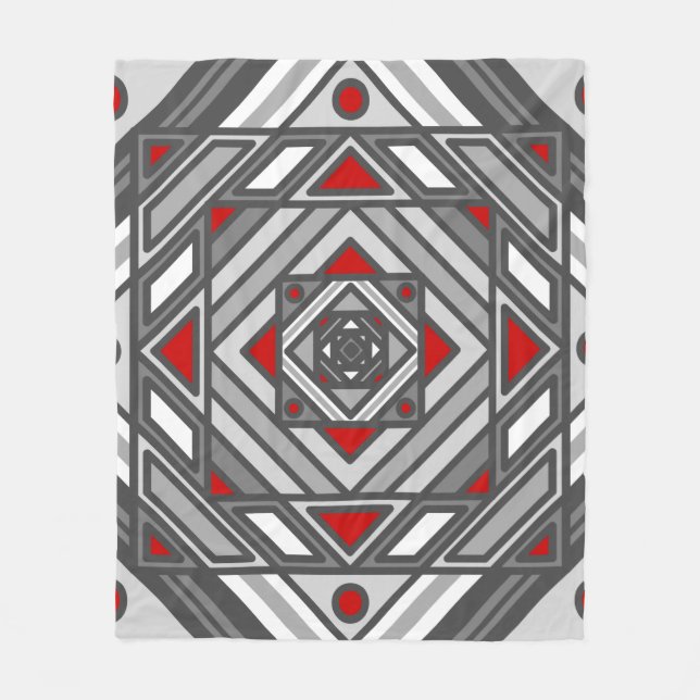 Manta Polar Tunnel Vision Fleece Blanket (Anverso)