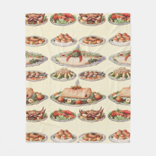 Manta Polar Turbot de ostras de pescado, Whitebait, Mackerel, 