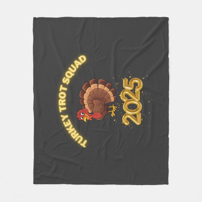 Manta Polar Turkey Trot Squad 2025 (Anverso)