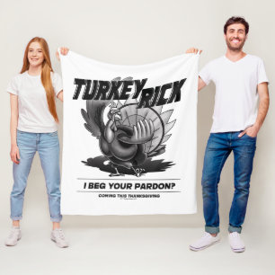 Manta Polar Turquía Rick "Le Ruego Su Perdón"