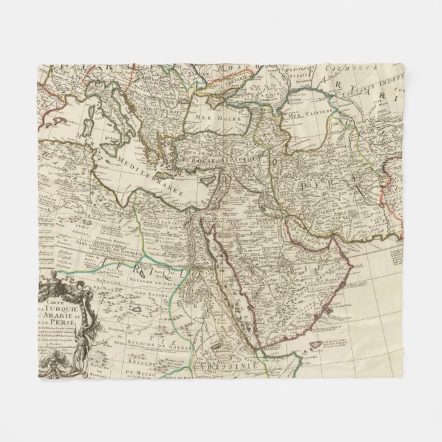 Manta Polar Turquía y Suecia (Frente (Horizontal))