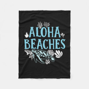 Manta Polar Turtle Lover Playas de Aloha
