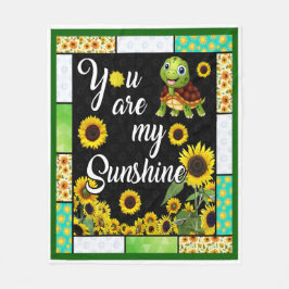Manta Polar Turtle Sunflower You Are My Sunshine