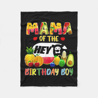 Manta Polar Tutti Frutti Mamá Del Cumpleaños Fiesta De Frutas 
