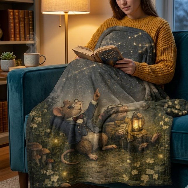 Manta Polar Tux & Twitch Under the Stars (Subido por el creador)