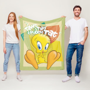Manta Polar TWEETY™ "He Visto Un Tatuaje De Puddy"