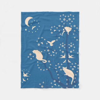Manta Polar Twilight Tomcats Fleece Blanket