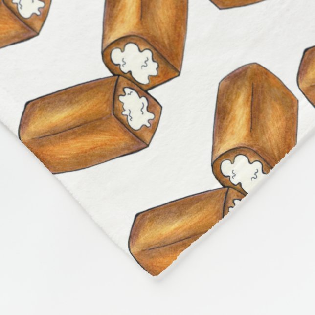 Manta Polar Twinkie Cream Llenado De Aperitivos Take Papel bas (Esquina)