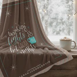 Manta Polar Twinkling Lights Hot Cocoa Nights ID593