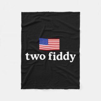 Manta Polar Two Fiddy 2 Fiddy 250 Aniversario 4 De Julio