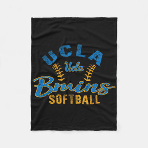 Manta Polar Ucla Bruins Softll Vintage Licencia Oficial