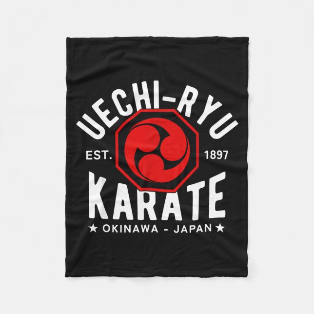Manta Polar Uechi Ryu Karate Do Martial Arts Japan Tokyo  (Anverso)