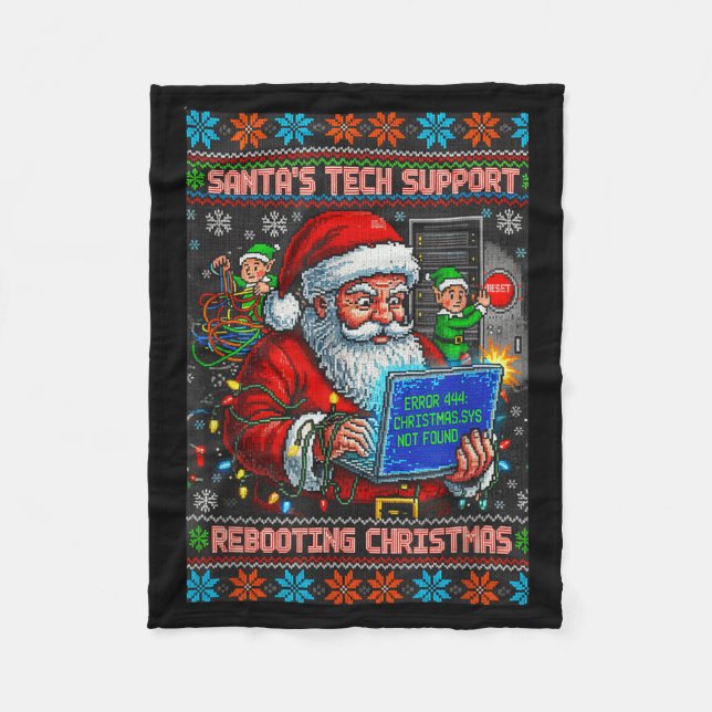 Manta Polar Ugly Support s Rebooting Santa Tech (Anverso)