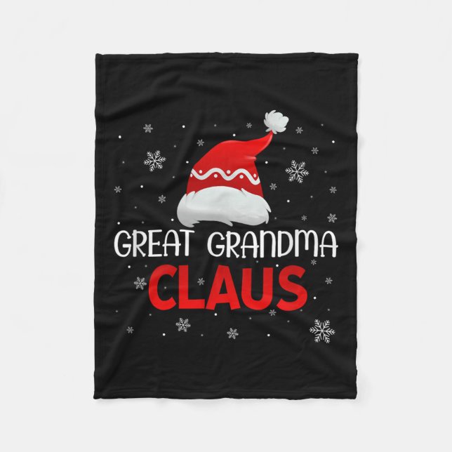 Manta Polar Ugly Sweater Christmas Matching Costume Great Gran (Anverso)