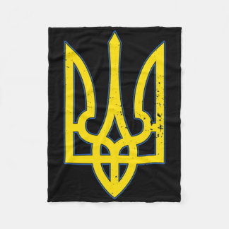 Manta Polar Ukraine Coat Of Arms Shirt Support Ukraine 