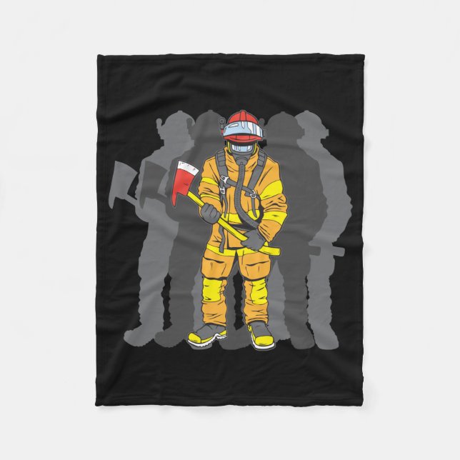 Manta Polar Último bombero (Anverso)