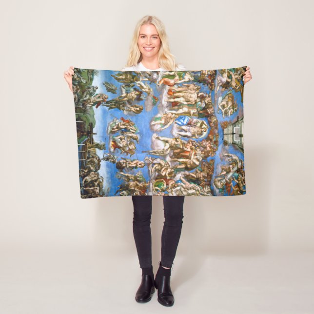 Manta Polar Último Juicio, Miguel Ángel, 1536-1541 (In situ)